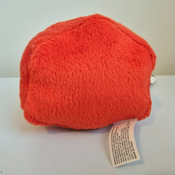 Paladone NAMCO Pac Man Blinky Red Ghost Plush Stuffed Toy Tags WORKING Bandai 4" - Picture 6 of 7